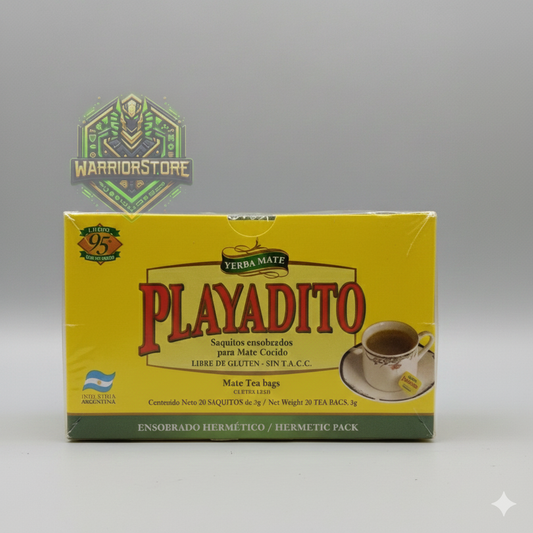 Mate Cocido Playadito - Sacos de chá argentino 🇦🇷 - 20 Unidades