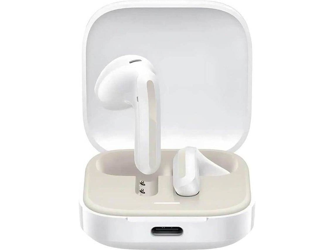 Auriculares Bluetooth True Wireless XIAOMI Redmi Buds 6 Active (Outlet Grade A - In Ear - Microfone - Noise Cancelling - Branco)