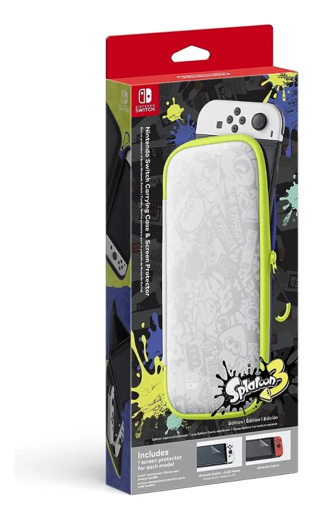 Bolsa NINTENDO Splantoon 3 + 2 Películas (Nintendo Switch OLED)