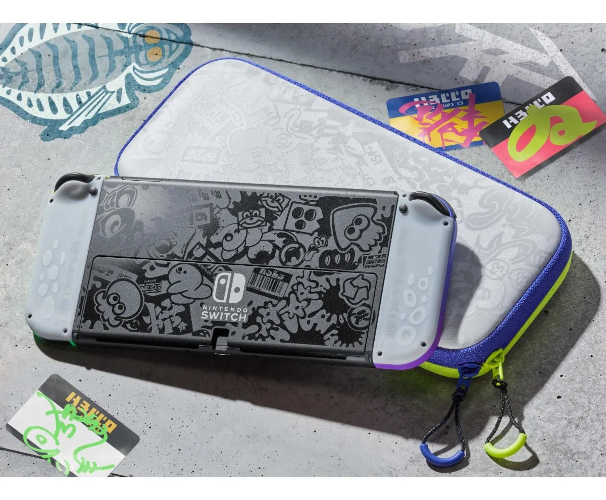 Bolsa NINTENDO Splantoon 3 + 2 Películas (Nintendo Switch OLED)