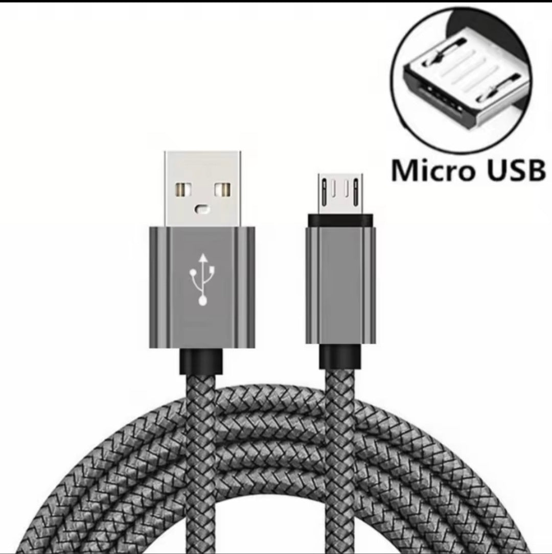 Cabo micro Usb a Usb 2 Metros