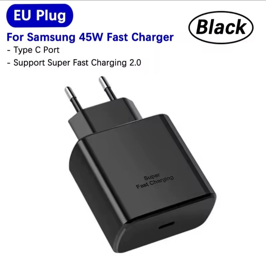 Cargador Samsung super carga rapida 45W tipo-c