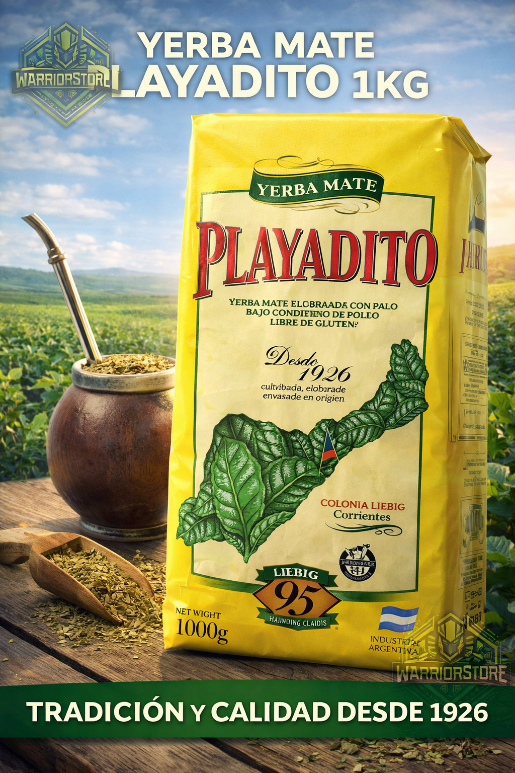 Yerba Mate Playadito 🧉🇦🇷