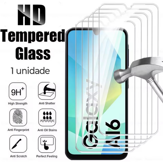 Vidro temperado Samsung A16 4G 1x unidade