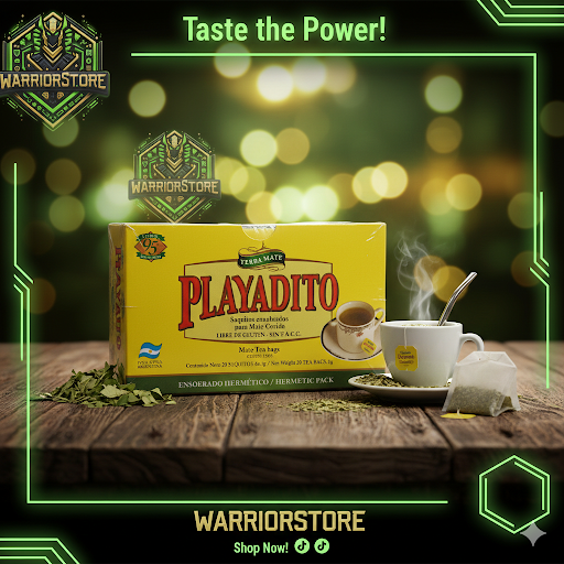Mate Cocido Playadito - Sacos de chá argentino 🇦🇷 - 20 Unidades