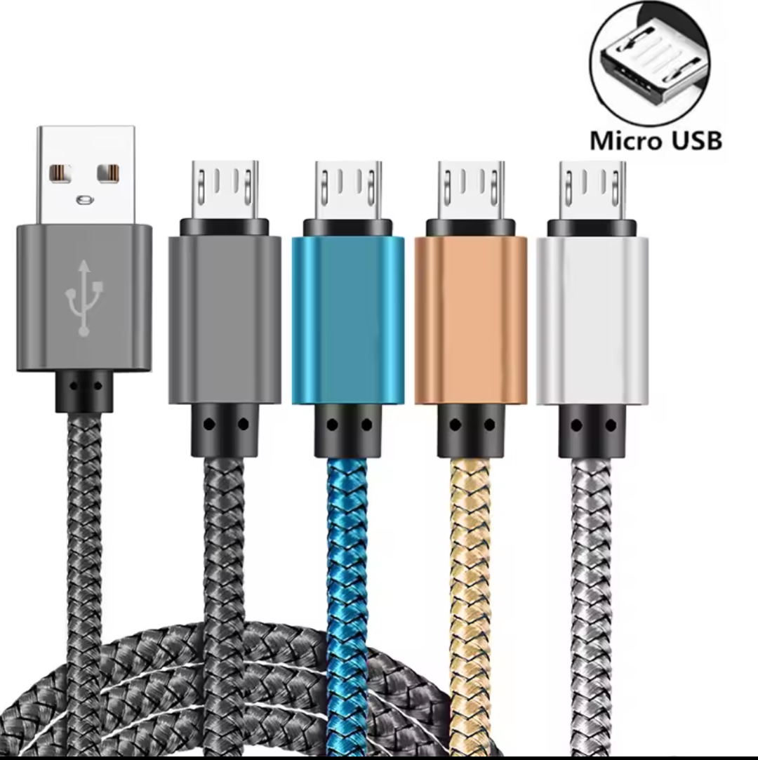 Cabo de carregamento rápido Micro USB - USB 1m